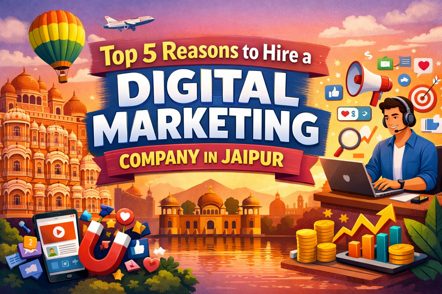 Top 5 Reasons to Hire a Digital Marketing Company in Jaipur