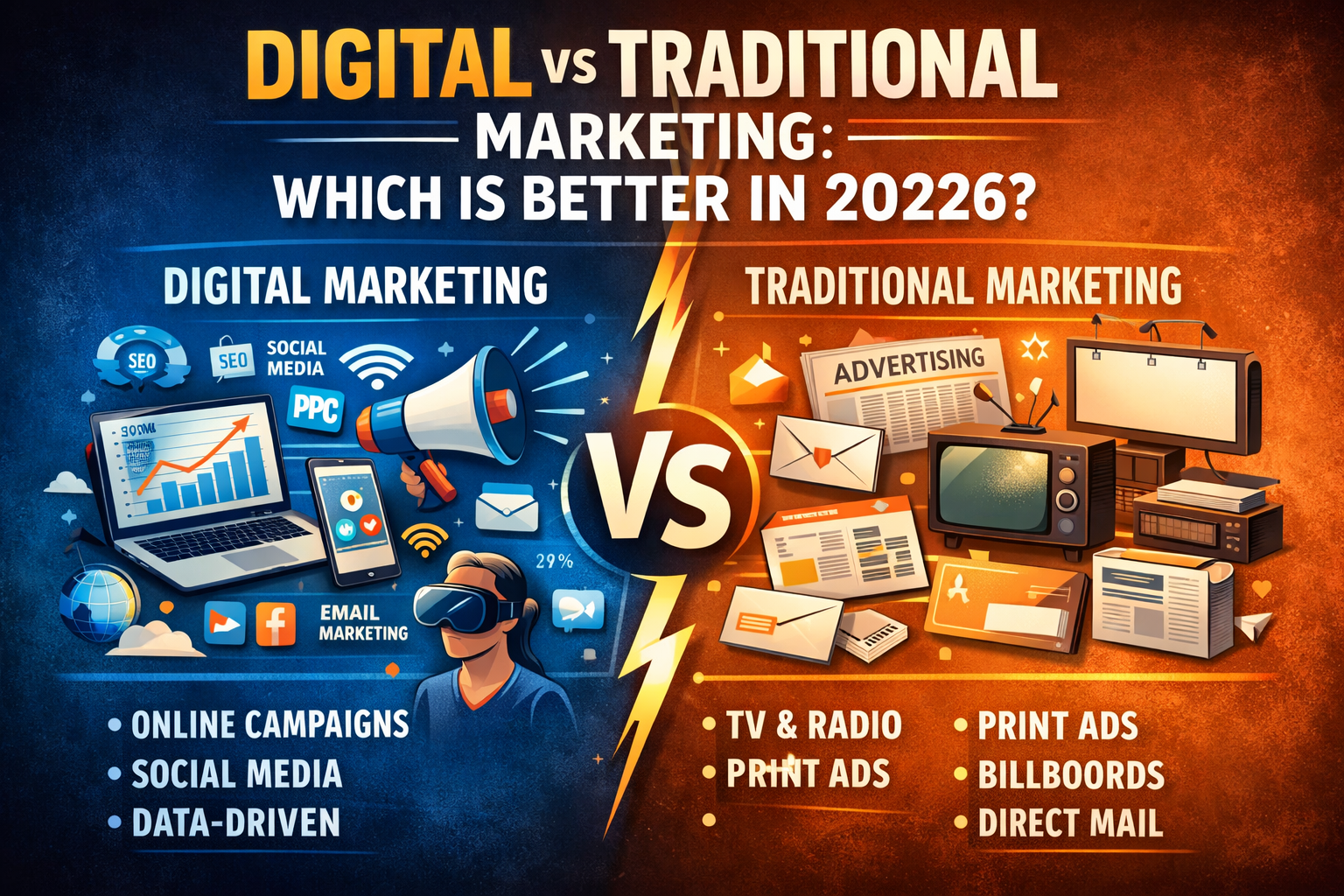 Digital vs Traditional Marketing: Which is Better in 2026?