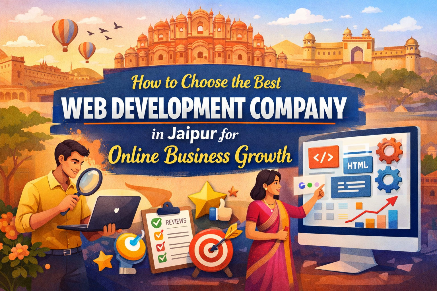 How to Choose the Best Web Development Company in Jaipur for Online Business Growth